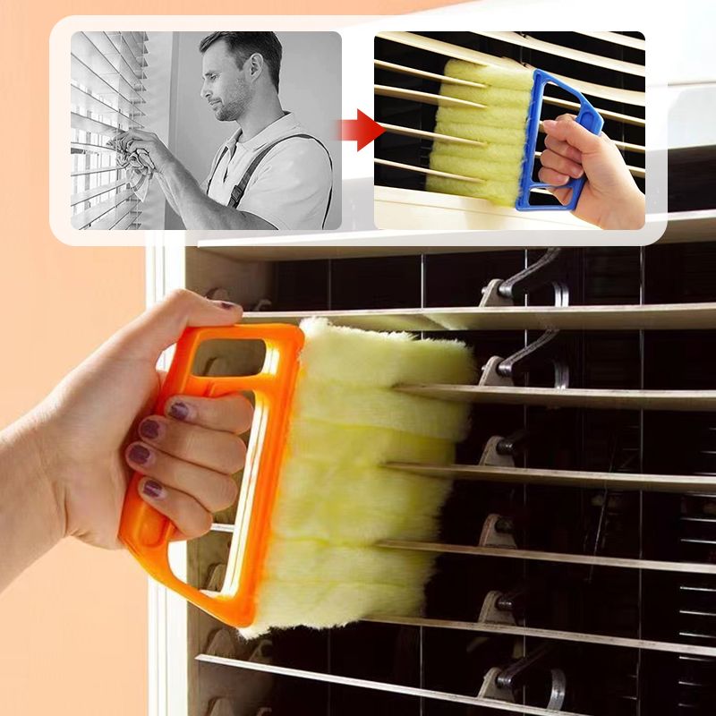 🥳2026 HOT SALE🥳💞50K+ SOLD!💥🌿🏠 50% OFF! Adjustable Blind Cleaner – 7 flexible fingers fit any slat width. Works on vertical/horizontal blinds, vents & sills. Say goodbye to dust build‑up. 🛡️✅