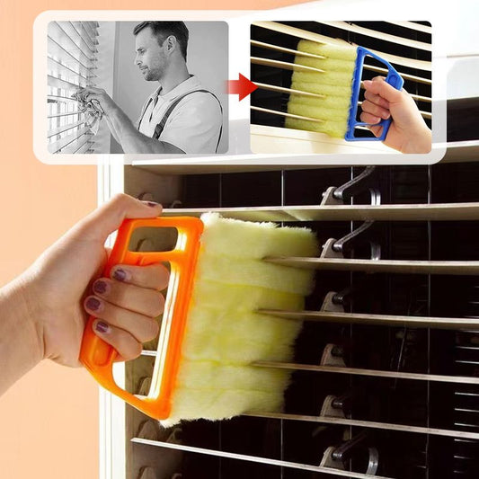 🥳2026 HOT SALE🥳💞50K+ SOLD!💥🌿🏠 50% OFF! Adjustable Blind Cleaner – 7 flexible fingers fit any slat width. Works on vertical/horizontal blinds, vents & sills. Say goodbye to dust build‑up. 🛡️✅