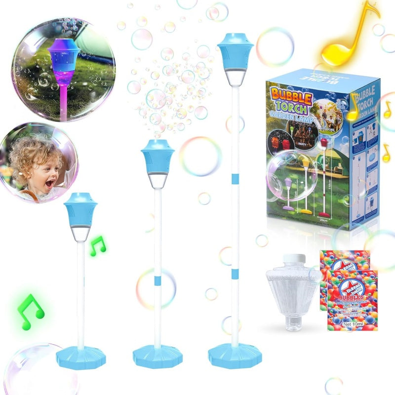 🥳2026 HOT SALE🥳💞50K+ SOLD!🫧🎶 50% OFF! Handheld Bubble Maker – Rich bubbles, cool lights & cheerful tunes. Stable base for indoor/outdoor. Hours of fun for little ones. 🏡✅
