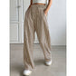 🥳2026 HOT SALE🥳💞50K+ SOLD!💥🎀💫 50% OFF! Striped Wide-Leg Pants – Elastic drawstring waist, no binding. Vertical stripes create slimming effect. Lightweight fabric, all-day comfort. A wardrobe essential. 🛡️🕊️