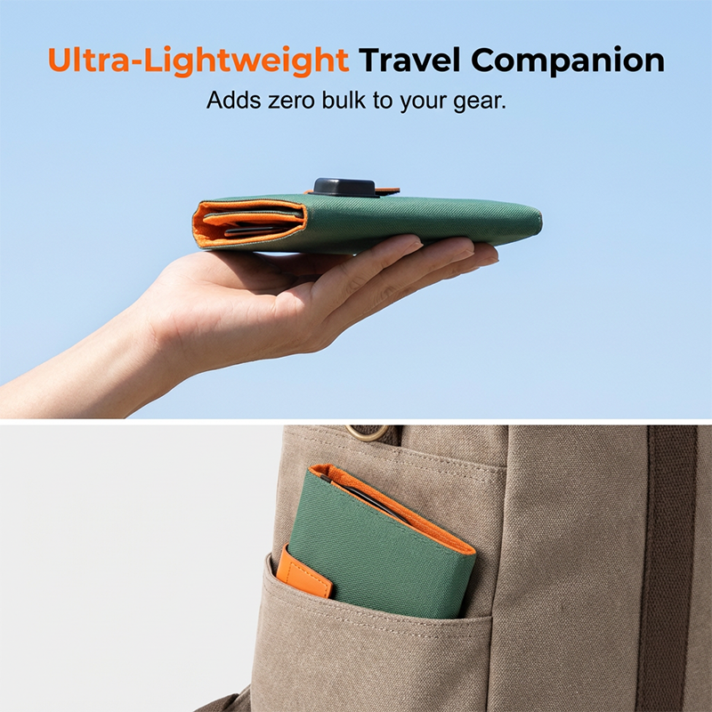 🥳2026 HOT SALE🥳💞50K+ SOLD!⚡🌿 50% OFF! Portable Solar Charger – 10W, foldable & water‑resistant. Carabiners included. Keep your devices powered during walks or trips. No outlet needed. 🧗‍♂️✅