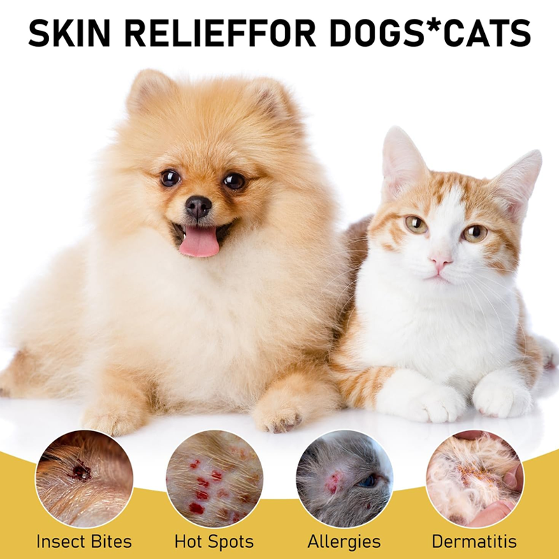 🥳2026 HOT SALE🥳💞50K+ SOLD! 🐶💨 50% OFF! Soothing Spray for Pets – Fast‑acting itch relief for hot spots, allergies & insect bites. Natural tea tree & lavender – safe for dogs & cats of all ages! 🛡️🐱