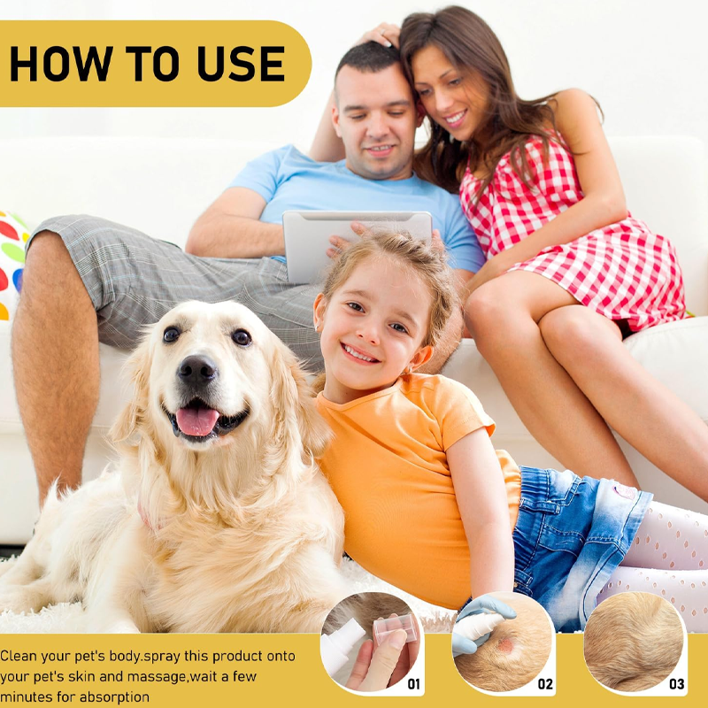 🥳2026 HOT SALE🥳💞50K+ SOLD! 🐶💨 50% OFF! Soothing Spray for Pets – Fast‑acting itch relief for hot spots, allergies & insect bites. Natural tea tree & lavender – safe for dogs & cats of all ages! 🛡️🐱