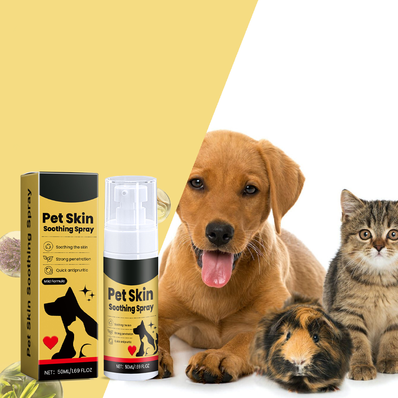 🥳2026 HOT SALE🥳💞50K+ SOLD! 🐶💨 50% OFF! Soothing Spray for Pets – Fast‑acting itch relief for hot spots, allergies & insect bites. Natural tea tree & lavender – safe for dogs & cats of all ages! 🛡️🐱