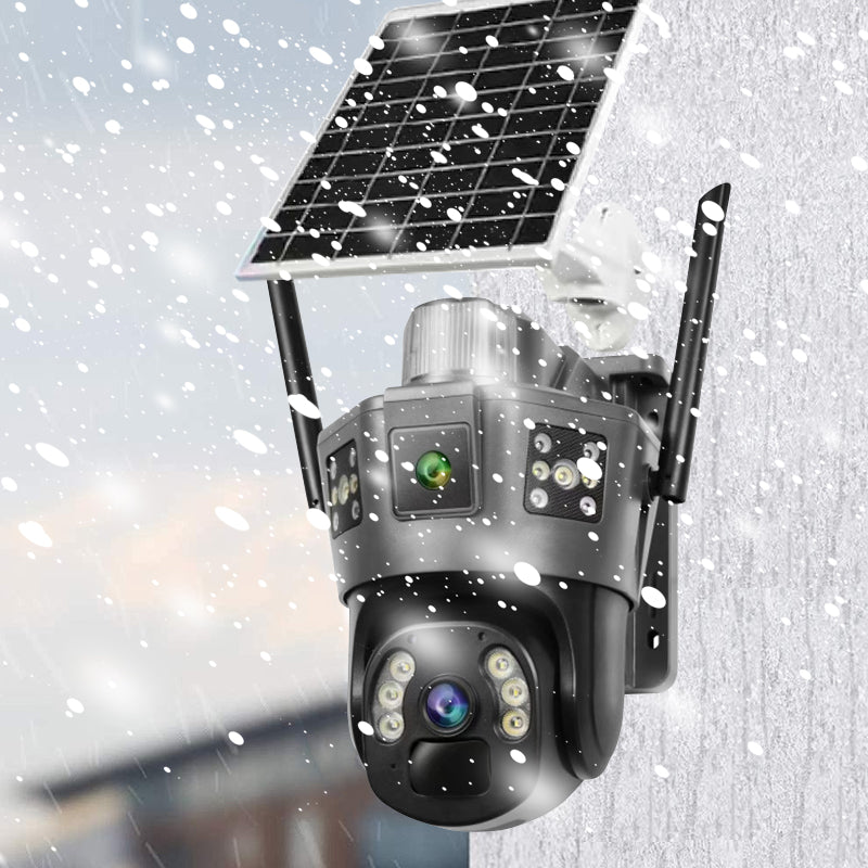 🥳2026 HOT SALE🥳💞50K+ SOLD!💥🌞📹 50% OFF! Solar WiFi Security Camera – 360° dual 4MP lenses, night vision & two‑way audio. No wires, no battery changes. Keep your home safe day & night. 🛡️✨