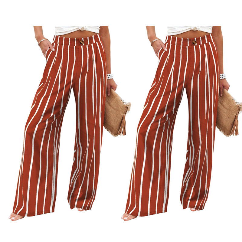 🥳2026 HOT SALE🥳💞50K+ SOLD!💥🎀💫 50% OFF! High-Waist Linen Feel Pants – Breathable fabric, functional pockets. Elastic waist for all-day comfort. A wardrobe must-have. 🛡️🕊️