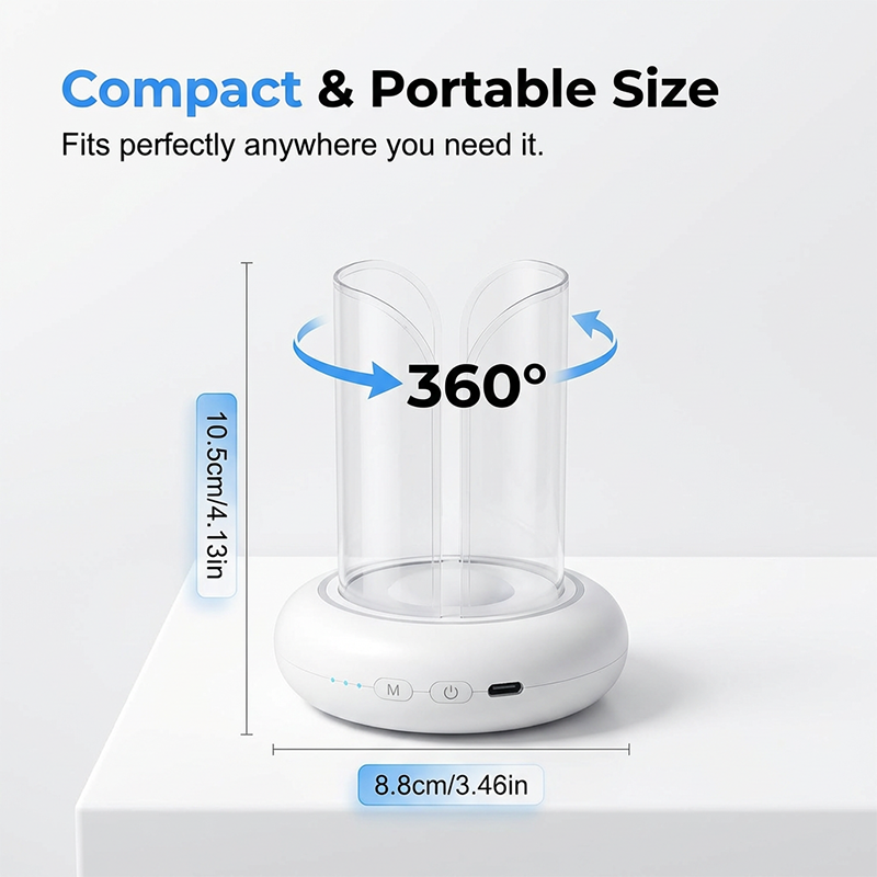 🥳2026 HOT SALE🥳💞50K+ SOLD!🌙✨ 50% OFF! 360° UV Mosquito & Fly Trap Lamp – No noise, no chemicals. 8 RGB colors, 360° coverage. A bug-free, peaceful night’s sleep. 🦟🚫