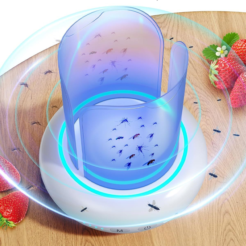 🥳2026 HOT SALE🥳💞50K+ SOLD!🌙✨ 50% OFF! 360° UV Mosquito & Fly Trap Lamp – No noise, no chemicals. 8 RGB colors, 360° coverage. A bug-free, peaceful night’s sleep. 🦟🚫
