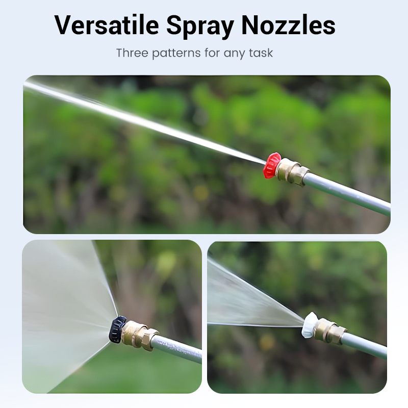🥳2026 HOT SALE🥳💞50K+ SOLD!💦⚡ 50% OFF! High‑Pressure Water Gun – 3 nozzles, durable aluminium alloy. Blast dirt off patios, cars & driveways. Ergonomic & leak‑free. ⛲✨