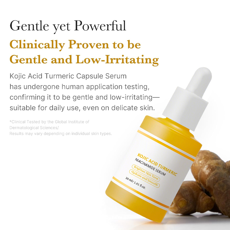 🥳2026 HOT SALE🥳💞50K+ SOLD!💫🌼 50% OFF! Kojic Acid Turmeric Brightening Serum – Fades dark spots, evens tone, soothes redness. Lightweight & gentle for daily use. ✨🌸