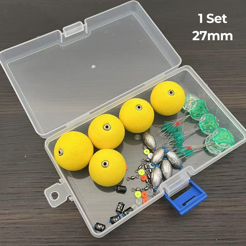 🥳2026 HOT SALE🥳💞50K+ SOLD! 🎣✨ 50% OFF! Complete Fishing Float & Sinker Rig Kit – high-buoyancy foam floats, precision weighted core, vivid strike indicators. Portable tackle box! 🛡️💪