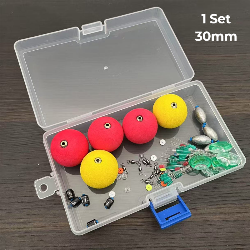 🥳2026 HOT SALE🥳💞50K+ SOLD! 🎣✨ 50% OFF! Complete Fishing Float & Sinker Rig Kit – high-buoyancy foam floats, precision weighted core, vivid strike indicators. Portable tackle box! 🛡️💪