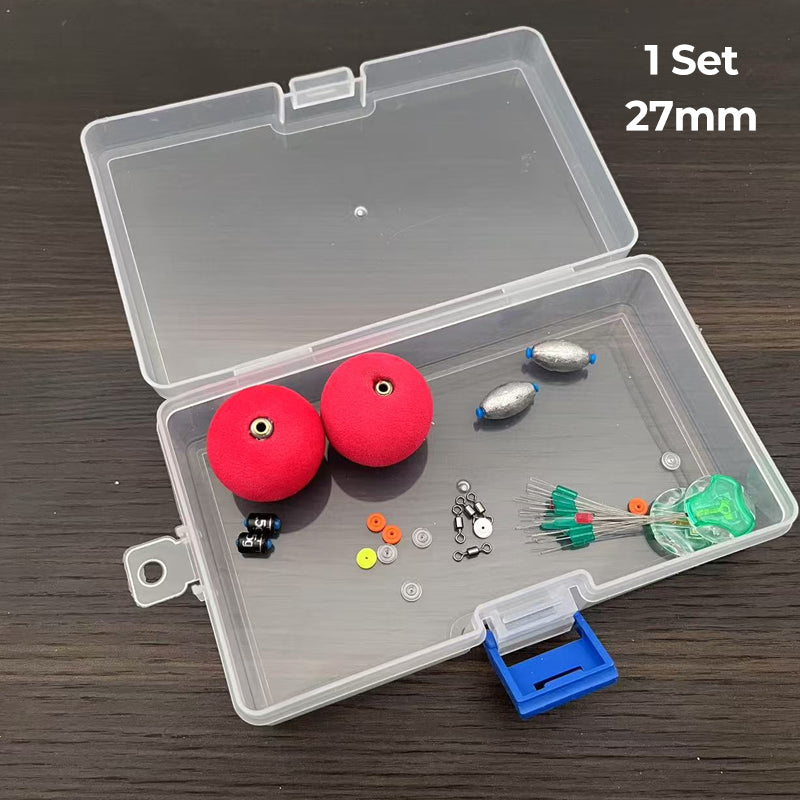 🥳2026 HOT SALE🥳💞50K+ SOLD! 🎣✨ 50% OFF! Complete Fishing Float & Sinker Rig Kit – high-buoyancy foam floats, precision weighted core, vivid strike indicators. Portable tackle box! 🛡️💪
