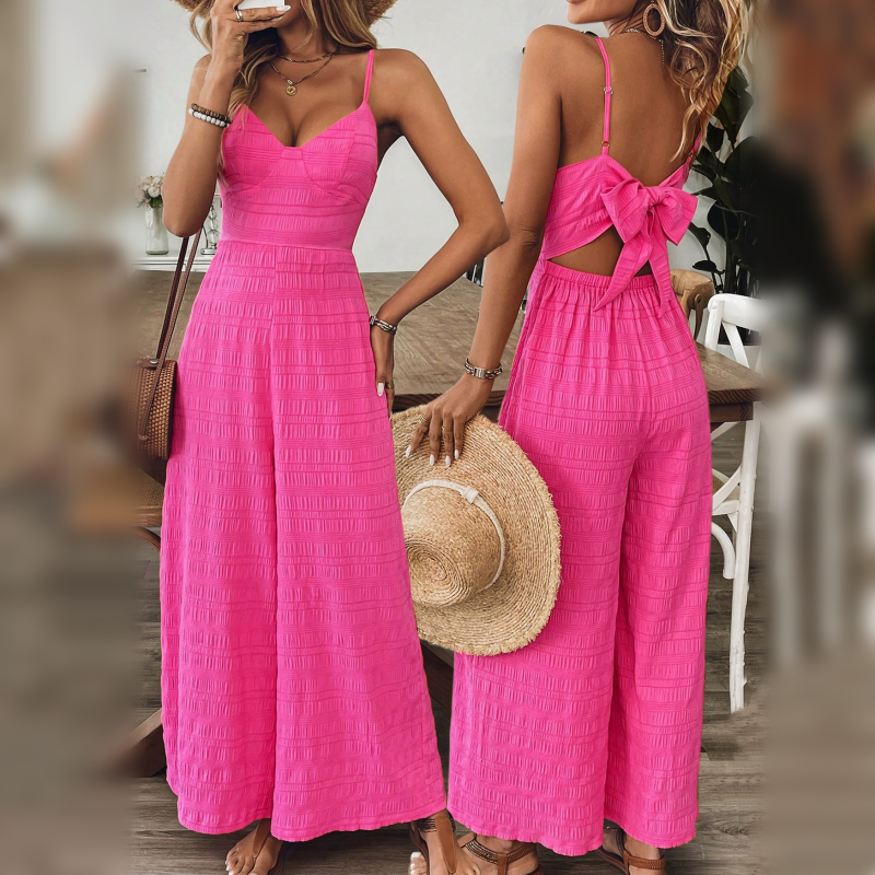 🥳2026 HOT SALE🥳💞50K+ SOLD!💨🌿 50% OFF! Women’s Loose Jumpsuit – Soft & stretchy, flowing wide-leg. Dresses up or down with ease. A summer essential. 👗✅