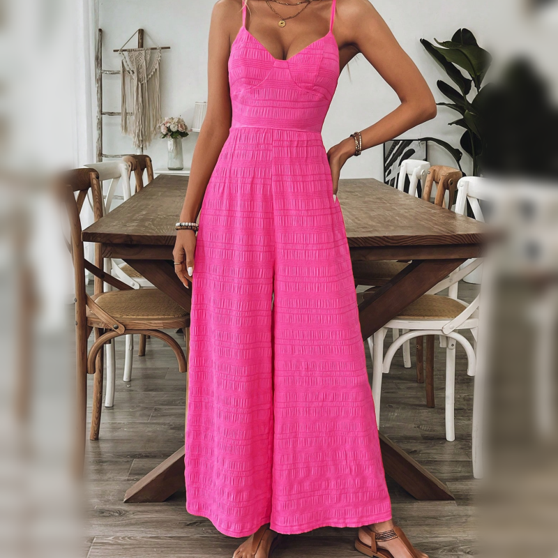 🥳2026 HOT SALE🥳💞50K+ SOLD!💨🌿 50% OFF! Women’s Loose Jumpsuit – Soft & stretchy, flowing wide-leg. Dresses up or down with ease. A summer essential. 👗✅