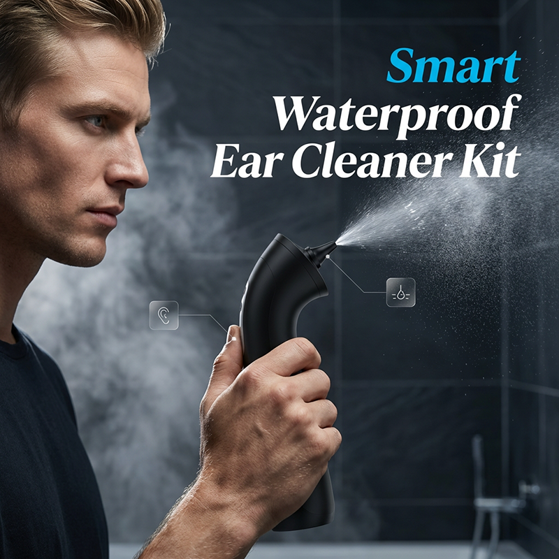 🥳2026 HOT SALE🥳💞50K+ SOLD!👂💧 50% OFF! Electric Ear Cleaning Kit – 4 gentle water modes, IPX7 waterproof & 2000mAh battery. Safer than cotton swabs – removes wax without scratching! 🛡️✨
