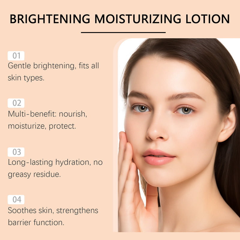 Brightening Moisturizing Face Lotion for Radiant Skin