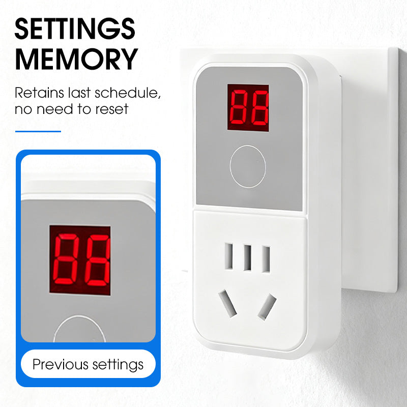 Digital Display Timer Socket