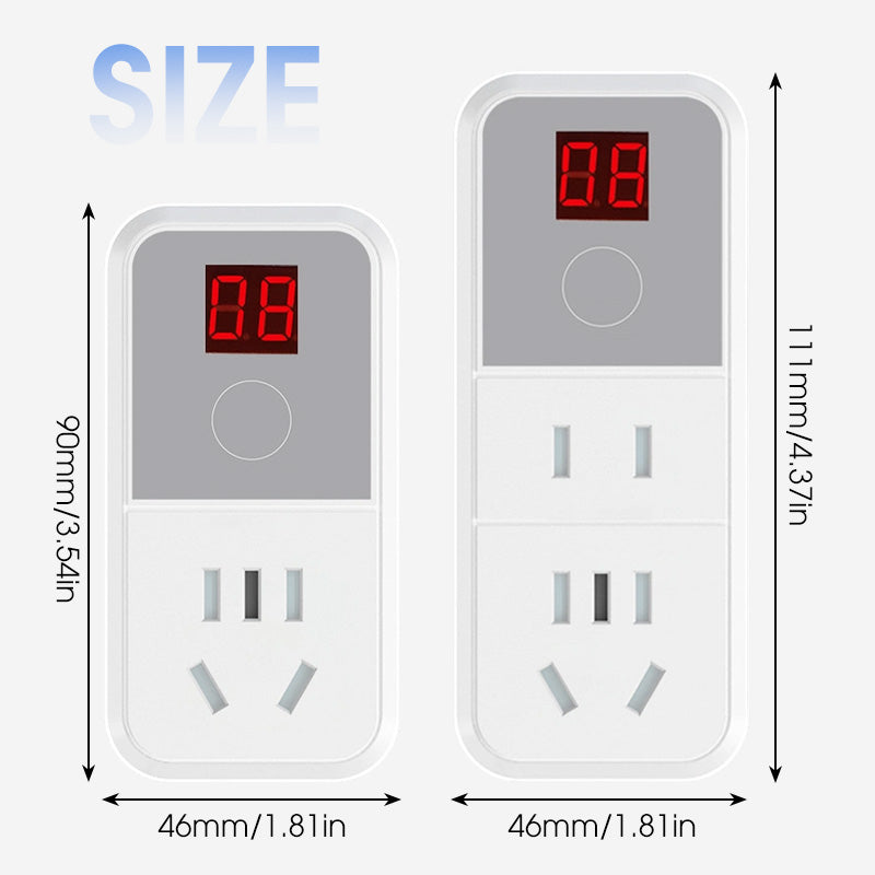 Digital Display Timer Socket