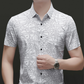 🥳2026 HOT SALE🥳💞50K+ SOLD!💥👔🌿 50% OFF! Men‘s Abstract Print Shirt – Lightweight, skin‑friendly & easy‑care. Lapel collar adds a smart touch. No ironing needed. Your summer go‑to. 🧺✅