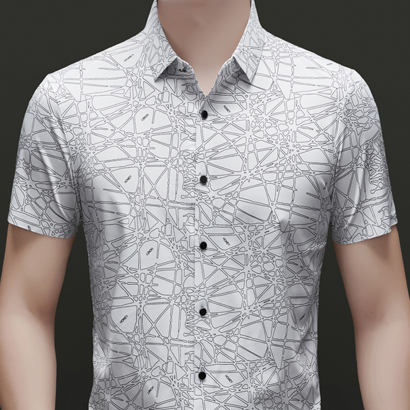 🥳2026 HOT SALE🥳💞50K+ SOLD!💥👔🌿 50% OFF! Men‘s Abstract Print Shirt – Lightweight, skin‑friendly & easy‑care. Lapel collar adds a smart touch. No ironing needed. Your summer go‑to. 🧺✅