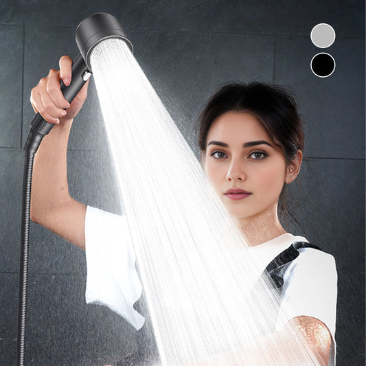 🥳2026 HOT SALE🥳💞50K+ SOLD!🚿💧 50% OFF! 4‑Mode High‑Pressure Shower Head – Built‑in filter, removes chlorine. Strong flow even in low pressure. 🔄✨