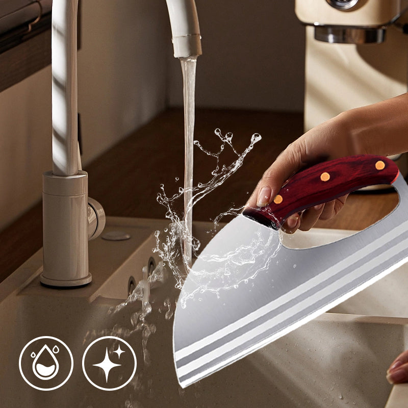 🥳2026 HOT SALE🥳💞50K+ SOLD!✨🥬 50% OFF! Ergonomic Kitchen Knife – Forward grip design, non-slip handle. Perfect for arthritis or weak wrists. Cut veggies, meat with ease. A thoughtful gift for home cooks. 🍅🔪