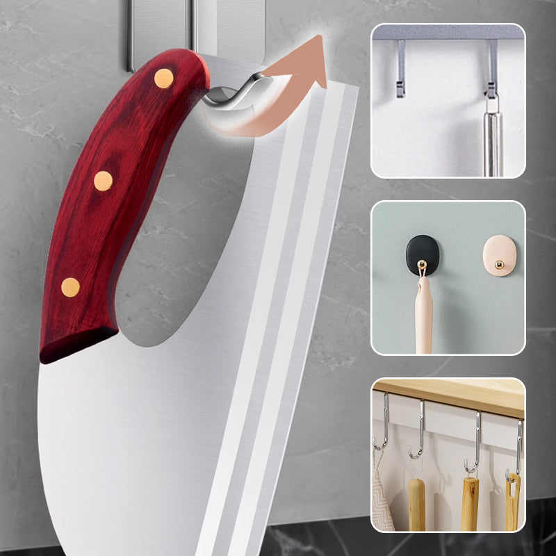 🥳2026 HOT SALE🥳💞50K+ SOLD!✨🥬 50% OFF! Ergonomic Kitchen Knife – Forward grip design, non-slip handle. Perfect for arthritis or weak wrists. Cut veggies, meat with ease. A thoughtful gift for home cooks. 🍅🔪