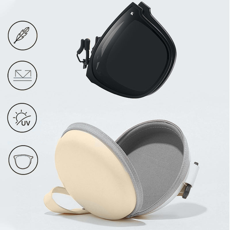 🥳2026 HOT SALE🥳💞50K+ SOLD!👓🌿 50% OFF! Clip‑on Polarized Sunglasses – Flip‑up design, true color vision. Protects from glare & UV. Foldable with case. Perfect for reading or driving. 🚗✅