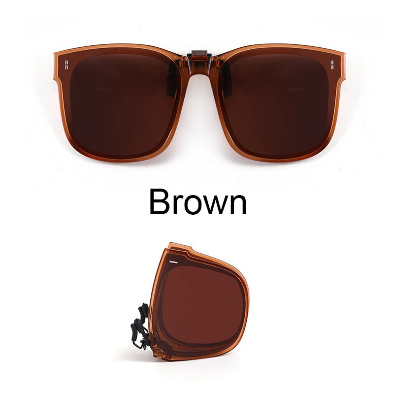 🥳2026 HOT SALE🥳💞50K+ SOLD!👓🌿 50% OFF! Clip‑on Polarized Sunglasses – Flip‑up design, true color vision. Protects from glare & UV. Foldable with case. Perfect for reading or driving. 🚗✅