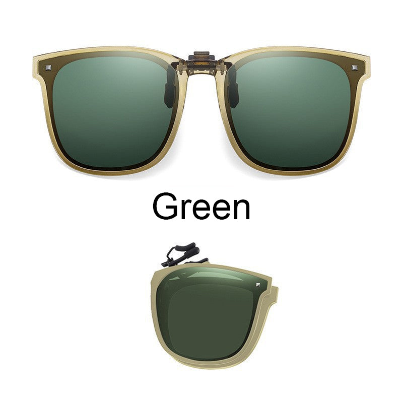 🥳2026 HOT SALE🥳💞50K+ SOLD!👓🌿 50% OFF! Clip‑on Polarized Sunglasses – Flip‑up design, true color vision. Protects from glare & UV. Foldable with case. Perfect for reading or driving. 🚗✅