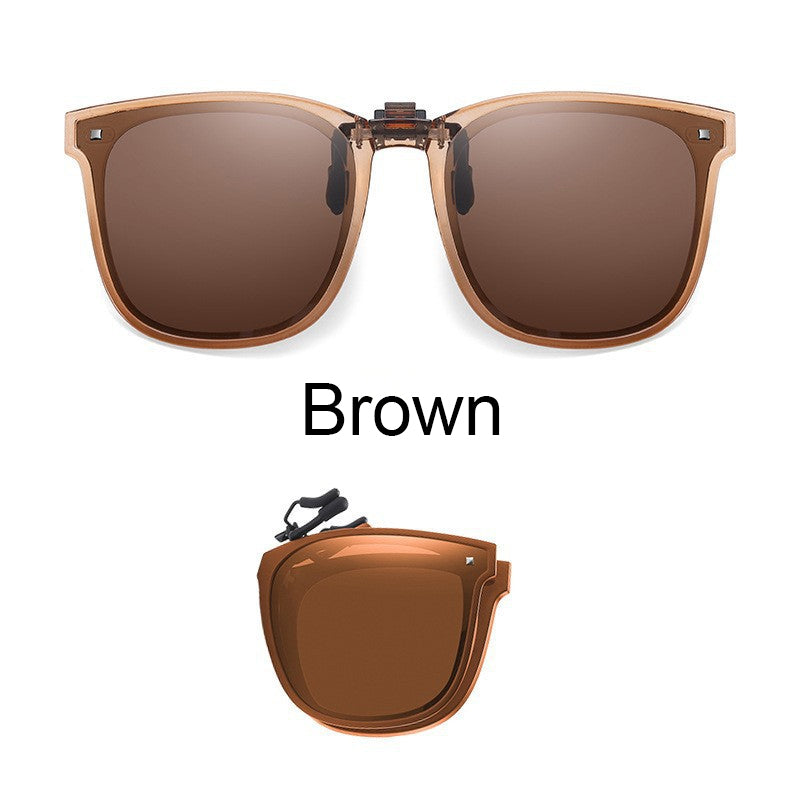 🥳2026 HOT SALE🥳💞50K+ SOLD!👓🌿 50% OFF! Clip‑on Polarized Sunglasses – Flip‑up design, true color vision. Protects from glare & UV. Foldable with case. Perfect for reading or driving. 🚗✅