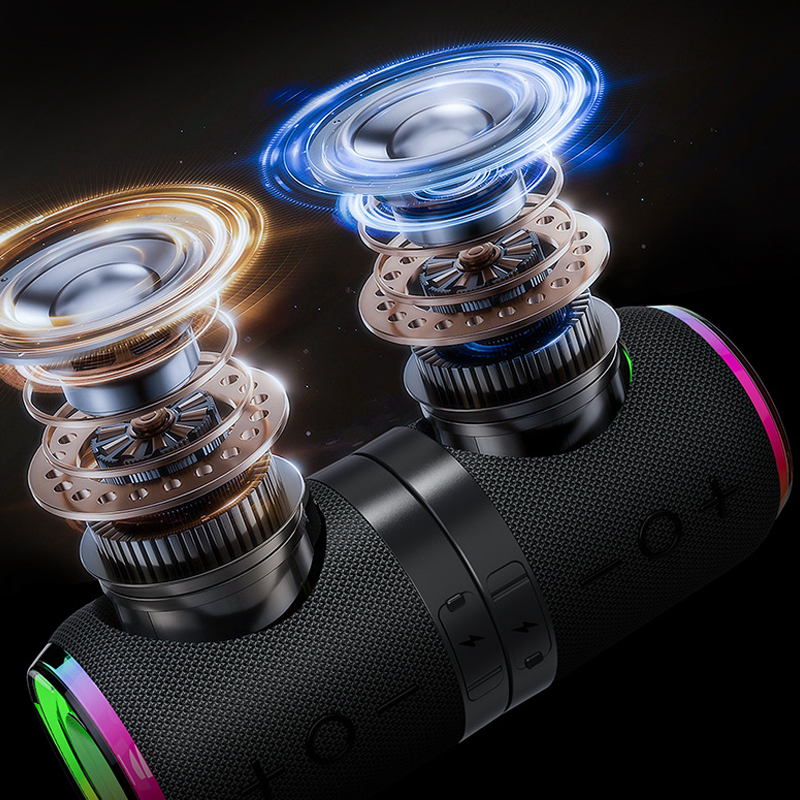 🥳2026 HOT SALE🥳💞50K+ SOLD!🔊💨 50% OFF! Detachable Magnetic Bluetooth Speaker – TWS, 12hr battery & FM radio. Splits into two for immersive audio. A fun gift for music lovers. 🎁🎶