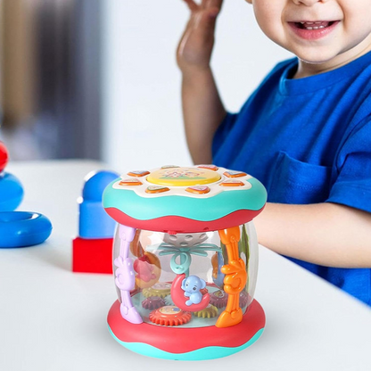 🥳2026 HOT SALE🥳💞50K+ SOLD!🌊🌙 50% OFF! Ocean Projection Rotating Musical Toy – Starry sea lights, calming lullabies & rotating ocean scene. Soothes baby to sleep & sparks wonder! 🎠✨