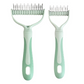 🥳2026 HOT SALE🥳💞50K+ SOLD!🐕💨50% OFF! Dual-Sided Pet Grooming Rake – 9-tooth for mats, 17-tooth for shedding. Skin-safe rounded teeth, ergonomic grip. Less mess, more cuddles. ✨🧡