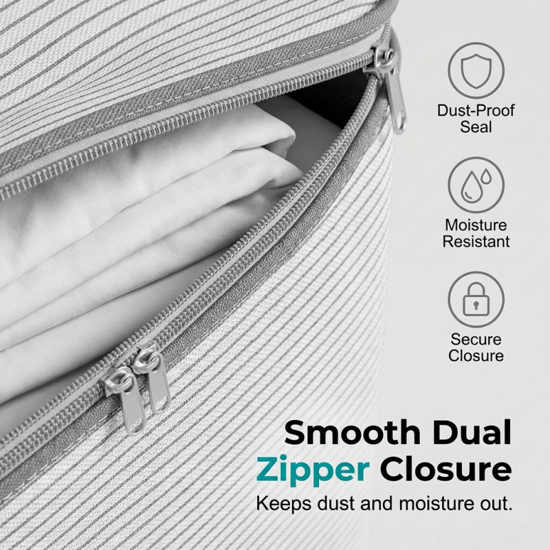 🥳2026 HOT SALE🥳💞50K+ SOLD!🏠🛋️50% OFF! Large Collapsible Storage Bag – Huge capacity, reinforced handles & smooth dual zipper. Folds flat when not in use. Perfect for bedding, coats & loft clutter. A home organizer’s best friend! 🧺💪