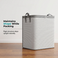 🥳2026 HOT SALE🥳💞50K+ SOLD!🏠🛋️50% OFF! Large Collapsible Storage Bag – Huge capacity, reinforced handles & smooth dual zipper. Folds flat when not in use. Perfect for bedding, coats & loft clutter. A home organizer’s best friend! 🧺💪
