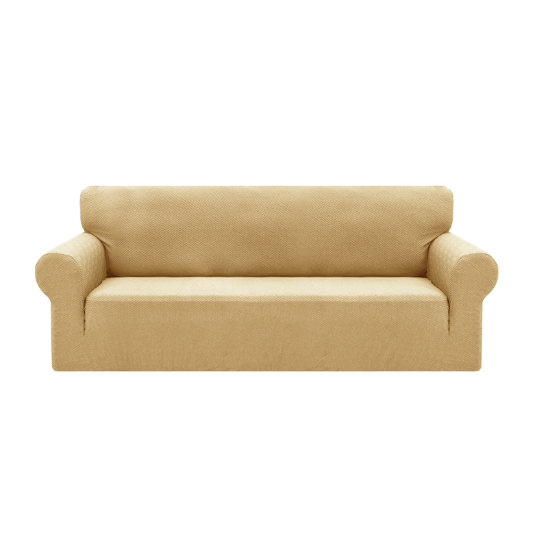 🥳2026 HOT SALE🥳💞50K+ SOLD! 🛋️✨ 50% OFF! Jacquard Sofa Cover – high-stretch fit, anti-slip straps & foam rods. Pet-friendly, breathable & machine washable. Refresh your sofa! 🛡️✅