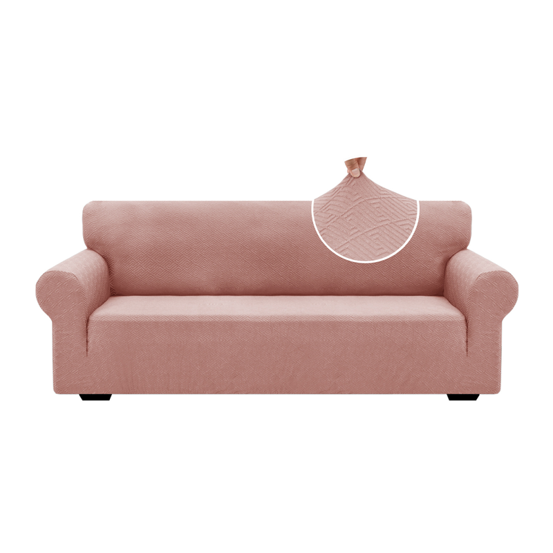 🥳2026 HOT SALE🥳💞50K+ SOLD! 🛋️✨ 50% OFF! Jacquard Sofa Cover – high-stretch fit, anti-slip straps & foam rods. Pet-friendly, breathable & machine washable. Refresh your sofa! 🛡️✅