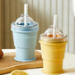 🥳2026 HOT SALE🥳💞50K+ SOLD!🍦❄️ 50% OFF! 2-in-1 Ice Cream Cup with Straw – Double-wall insulation, keeps treats cold. Reusable & collapsible. No mess, just pure enjoyment. A summer essential. 🧊💚