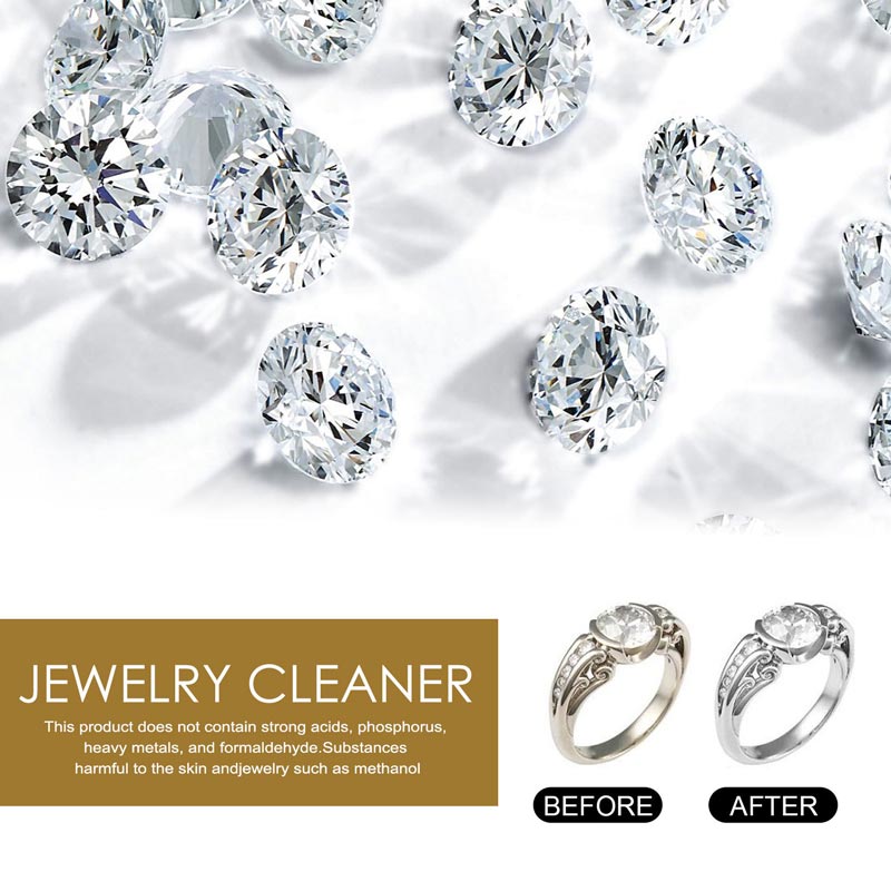 🥳2026 HOT SALE🥳💞50K+ SOLD!💎✨ 50% OFF! Jewelry Cleaner Liquid – Gently removes dullness & grime, restores diamond & gold brilliance. Hypoallergenic, safe for skin & stones. Just dip & shine. Your jewels’ best friend. 🛡️💍