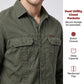 🥳2026 HOT SALE🥳💞50K+ SOLD!👕🔥 50% OFF! Men’s Long Sleeve Cotton Workwear Shirt – Breathable, reinforced seams & dual chest pockets. Tailored fit moves with you. A durable everyday essential. 🛡️✨