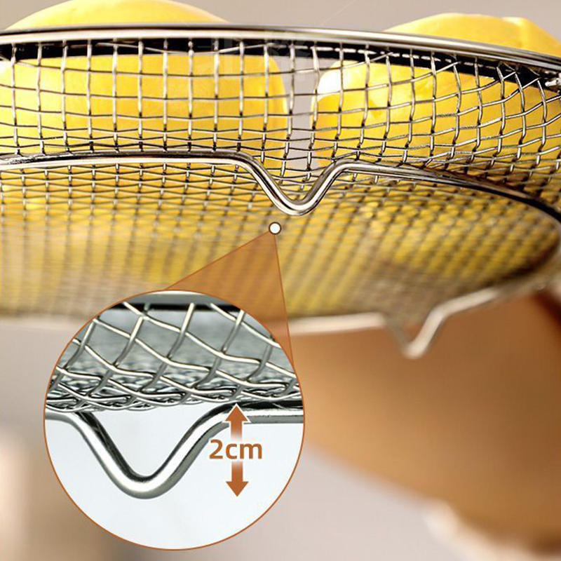 🥳2026 HOT SALE🥳💞50K+ SOLD!🍲🍟 50% OFF! Kitchen Stainless Steel Drain Strainer Disc – Food‑grade, rustproof. Drains oil fast for healthier meals. A kitchen must. 🛡️✨