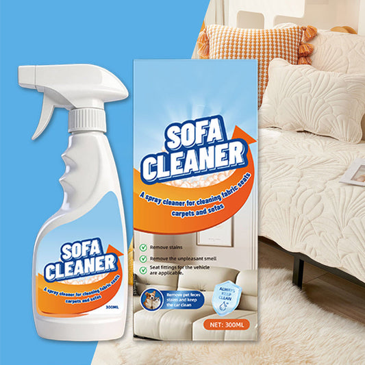 🥳2026 HOT SALE🥳💞50K+ SOLD!🛋️💨 50% OFF! No‑Rinse Fabric Cleaner – Spray, blot, dry. Removes coffee & wine stains. Safe for upholstery & carpets. 🌟✨