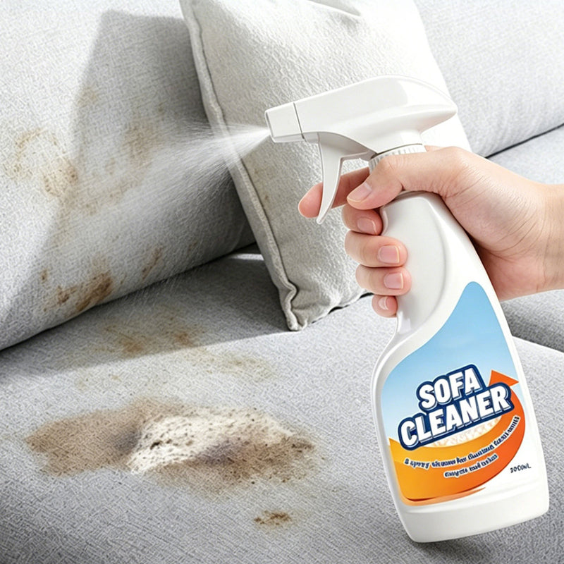 🥳2026 HOT SALE🥳💞50K+ SOLD!🛋️💨 50% OFF! No‑Rinse Fabric Cleaner – Spray, blot, dry. Removes coffee & wine stains. Safe for upholstery & carpets. 🌟✨