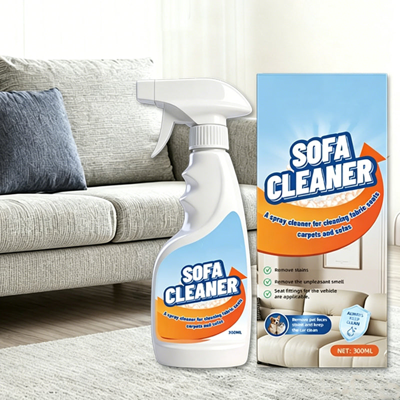 🥳2026 HOT SALE🥳💞50K+ SOLD!🛋️💨 50% OFF! No‑Rinse Fabric Cleaner – Spray, blot, dry. Removes coffee & wine stains. Safe for upholstery & carpets. 🌟✨
