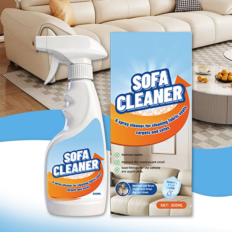 🥳2026 HOT SALE🥳💞50K+ SOLD!🛋️💨 50% OFF! No‑Rinse Fabric Cleaner – Spray, blot, dry. Removes coffee & wine stains. Safe for upholstery & carpets. 🌟✨