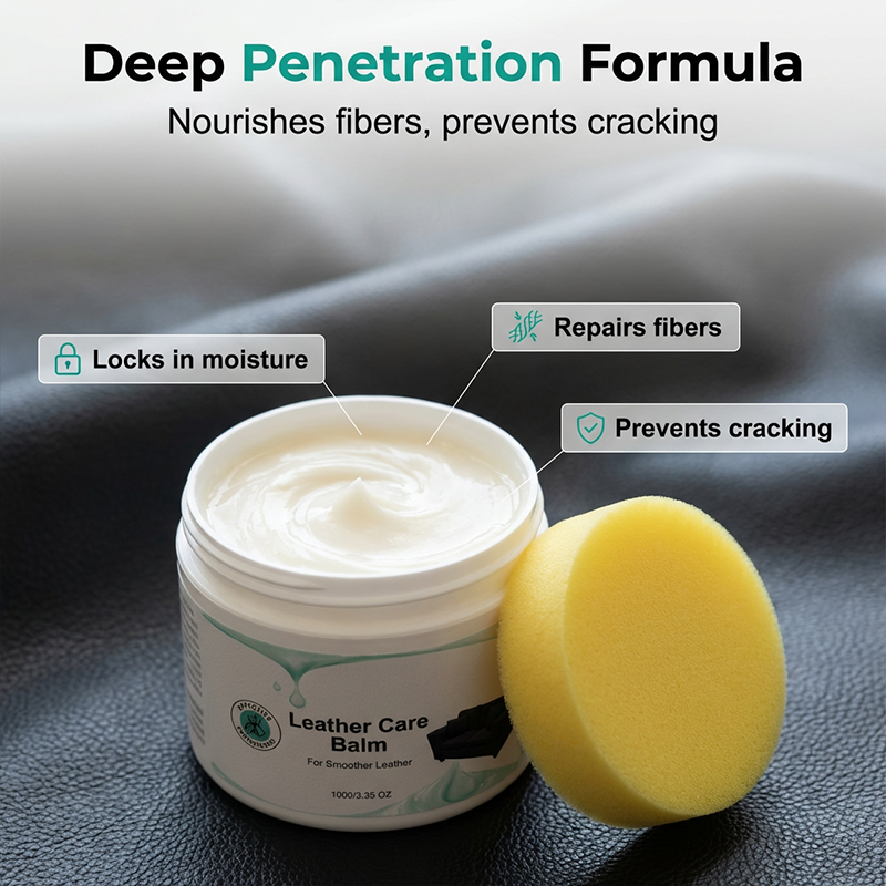🥳2026 HOT SALE🥳💞50K+ SOLD!🏠🌟 50% OFF! 50K+ SOLD – Multipurpose Leather Care Balm. Revives faded, scratched surfaces. Deep‑penetrating formula, easy to use. A must for leather lovers. 🛋️💪