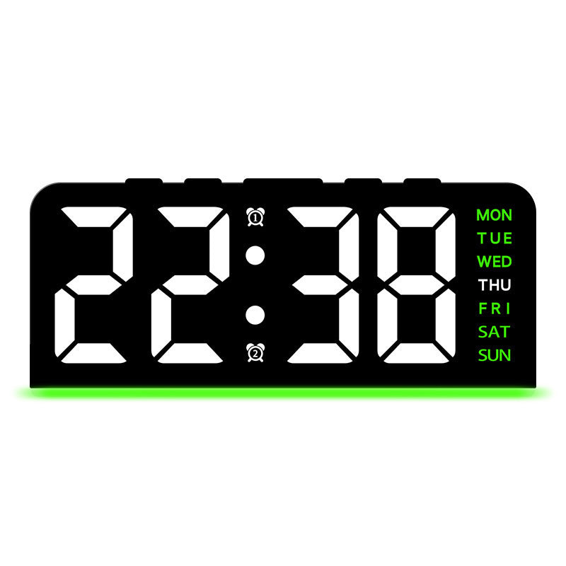 🥳2026 HOT SALE🥳💞50K+ SOLD!⏰💡 50% OFF! LED Digital Alarm Clock – Ultra‑clear display, weekday/weekend modes. Soothing ambient light doubles as night light. No more morning confusion. 🛌✨