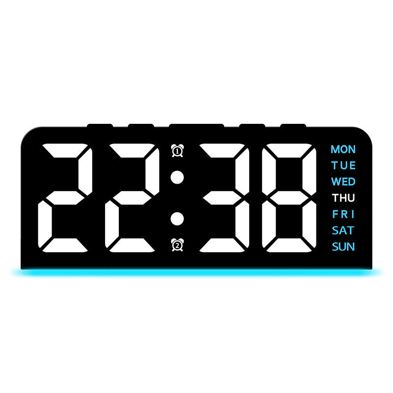 🥳2026 HOT SALE🥳💞50K+ SOLD!⏰💡 50% OFF! LED Digital Alarm Clock – Ultra‑clear display, weekday/weekend modes. Soothing ambient light doubles as night light. No more morning confusion. 🛌✨